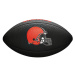 Wilson MINI NFL TEAM SOFT TOUCH FB BL CL Mini lopta, čierna, veľkosť