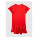 DKNY Každodenné šaty D32800 D Červená Regular Fit