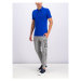 EA7 Emporio Armani Teplákové nohavice 8NPPC3 PJ05Z 3900 Sivá Slim Fit