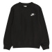 Nike Sportswear Mikina 'Club Fleece'  čierna / biela