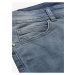 Modré pánske džínsové kraťasy NAX FEDAB