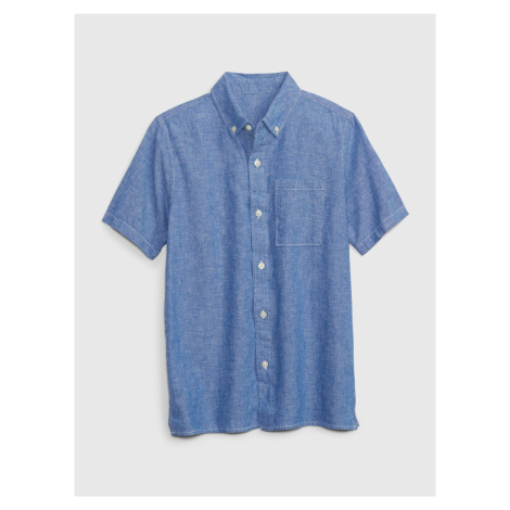 GAP Children's shirt linen and cotton - Boys