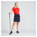 Dámska golfová šortková sukňa WW 500 tmavomodrá