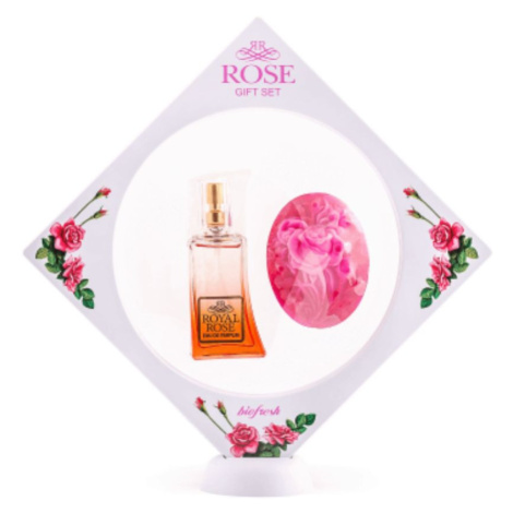 Darčekový set - Parfum a glycerínové mydlo Royal Rose