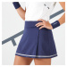 Dámska tenisová sukňa Dry Soft 500 námornícka modrá