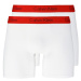 Pánske boxerky NB1464A-RGQ - Calvin Klein bílá-červená