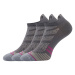 Voxx Rex 17 Dámske nízke ponožky - 3 páry BM000004113800100619 svetlo šedá