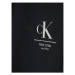Calvin Klein Jeans Teplákové nohavice Foil Logo Future IG0IG01696 Čierna Regular Fit