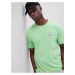 Svetlozelené pánske tričko GAP