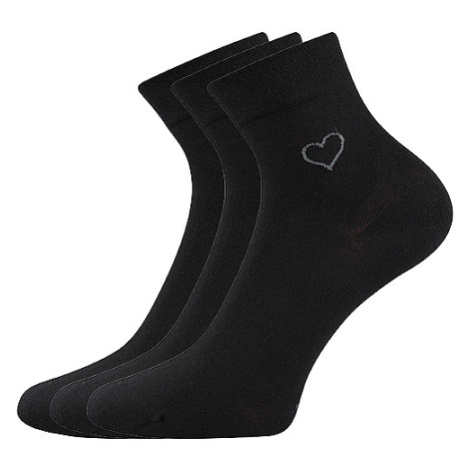 Ponožky LONKA Filiona black 3 páry 116333