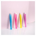 Brushworks Tweezer Set Neon sada pinziet