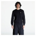 Mikina Lee Plain Crew Sweatshirt Black