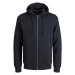 Jack & Jones  JJESTAR BASIC SWEAT ZIP HOOD NOOS 12210830  Mikiny Čierna