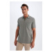 DEFACTO Regular Fit Basic Short Sleeve Polo T-Shirt