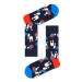 Happy Socks Ponožky Vysoké Unisex BOL01-6500 Tmavomodrá