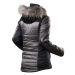 TRIMM ESTER Dámska zimná bunda, tmavo sivá, veľkosť