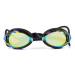 Plavecké okuliare borntoswim freedom mirror swimming goggles tmavo