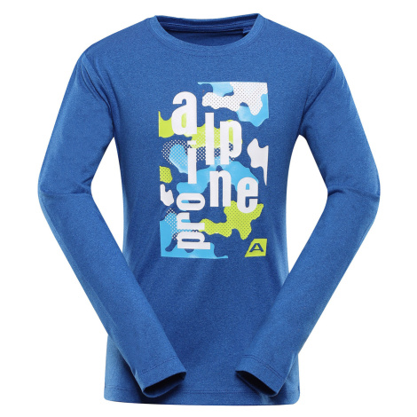 Alpine Pro Teofilo 11 Detské funkčné tričko KTSU347 cobalt blue