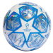 Futbalová lopta ADIDAS UCL TRN FOIL SILVMT WHITE GLOBLU