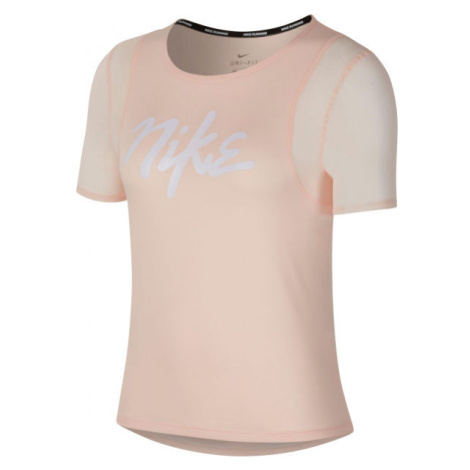 Nike RUNNING TOP W Dámske bežecké tričko, oranžová, veľkosť