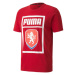 Puma FACR PUMA DNA TEE Pánske futbalové tričko, červená, veľkosť