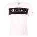 Champion CREWNECK COLOR BLOCK T-SHIRT Pánske tričko, biela, veľkosť