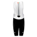 PISSEI Cyklistické nohavice krátke s trakmi - UAE TEAM EMIRATES 2024 - čierna