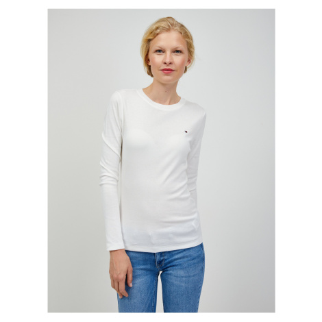 White Women's Long Sleeve T-Shirt Tommy Hilfiger - Women