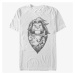 Queens Disney The Lion King - The Lino King Unisex T-Shirt White