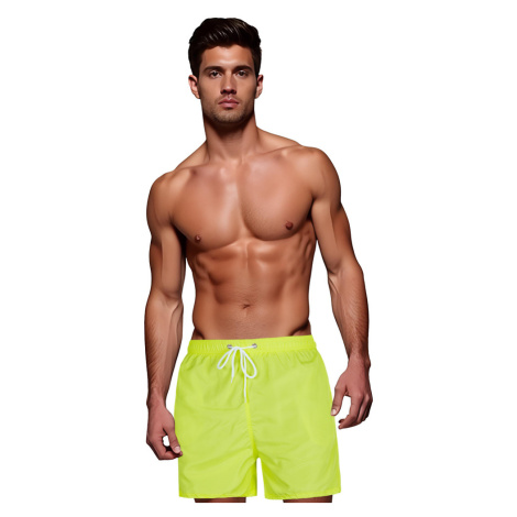 Pánske plavecké šortky Farba granátová DSTREET SX2365