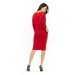 Dámske šaty A206 červené - Awama