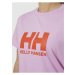 Svetlo fialové dámske tričko HELLY HANSEN HH Logo T-Shirt 2.0