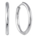 Brilio Silver Nestarnúce strieborné kruhy 431 001 0300 04 2,5 cm