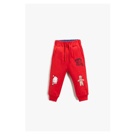 Koton Baby Boy Red Sweatpants