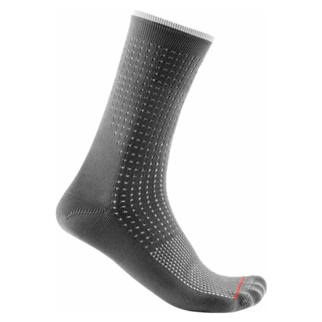 Castelli Premio 18 Sock Gunmetal Gray S/M Cyklo ponožky