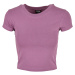 Women's Stretch Jersey Cropped Tee duskviolet