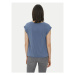 Vero Moda Tričko Filli 10247666 Modrá Regular Fit