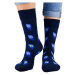 Noviti SB 002 U 11 pávi tmavě modré Pánské ponožky