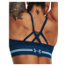 Podprsenka Under Armour Seamless Low Long Bra Varsity Blue