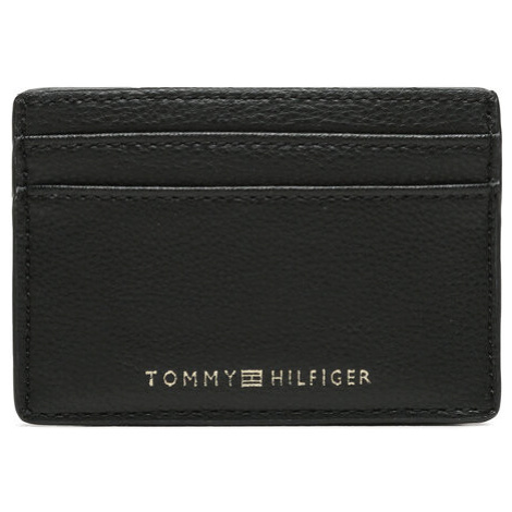 Tommy Hilfiger Puzdro na kreditné karty Th Contemporary Cc Holder AW0AW14894 Čierna