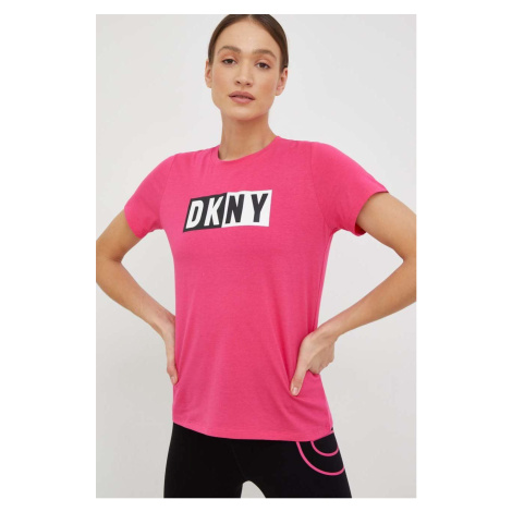 Tričko Dkny dámsky, ružová farba,, DP2T5894