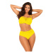 Dámske dvojdielne plavky Fashion 32 S1002N3-21 žlté - Self
