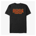 Queens Netflix Stranger Things - Fire Logo Men's T-Shirt Black