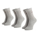 Fila Súprava 3 párov vysokých ponožiek unisex F9630 Sivá