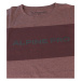 Alpine Pro Zebaro Pánske tričko s krátkym rukávom MTSA862 rum raisin