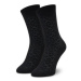 TWINSET Vysoké dámske ponožky 222TA4128 r. OS Čierna