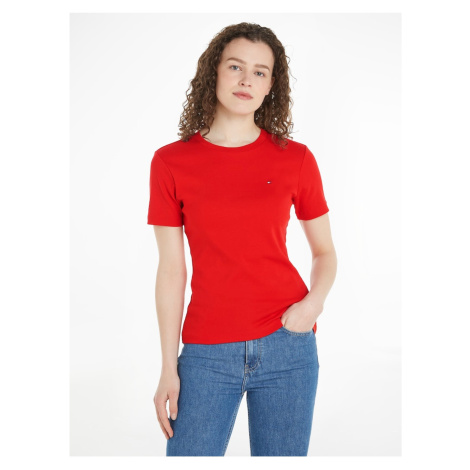 Tommy Hilfiger Slim Cody Women's Red T-Shirt - Women