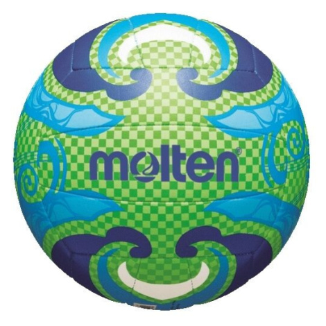 Molten V5B1502 Lopta na plážový volejbal, zelená, veľkosť