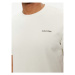 Calvin Klein Tričko Micro Logo Interlock K10K109894 Béžová Regular Fit