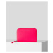 Peňaženka Karl Lagerfeld K/Journey Neon Md Zip Wallet Ružová